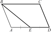 �������������� ABCD. �������� BCDE.